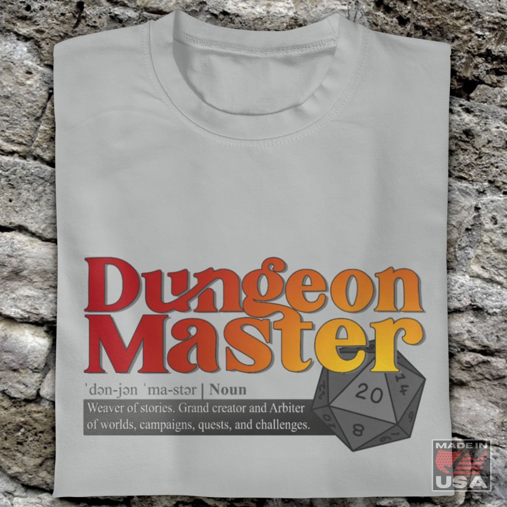 Dungeons and Dragons Shirt Unisex Jersey Short Sleeve Tee 