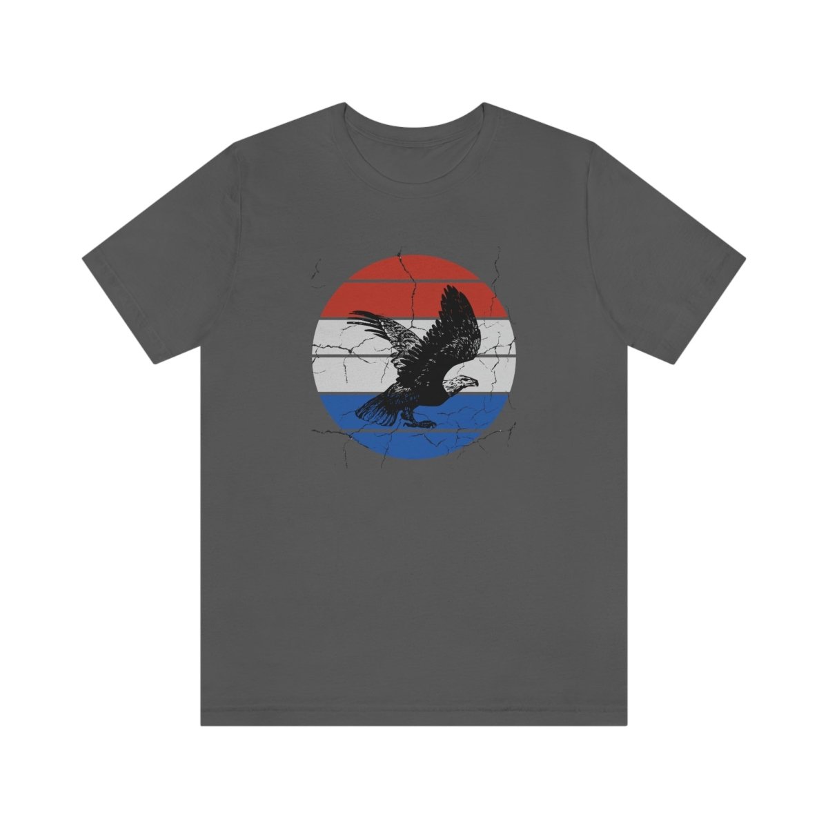 Let Freedom Ring - Eagle T-shirt (Unisex) [Asphalt] NAB It Designs
