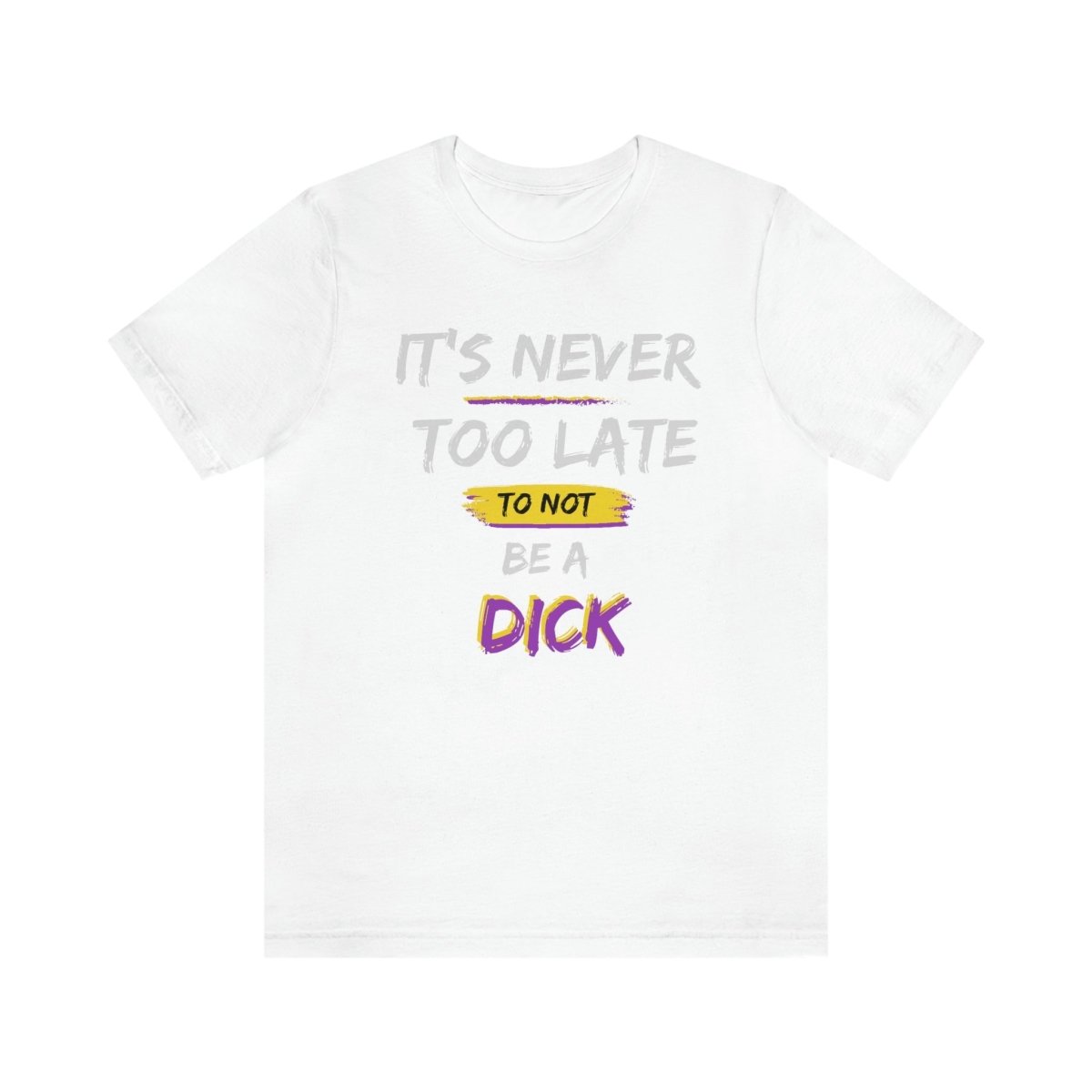 M.O.D.O.K - It's Never Too Late T-Shirt (Unisex) [White] NAB It Designs