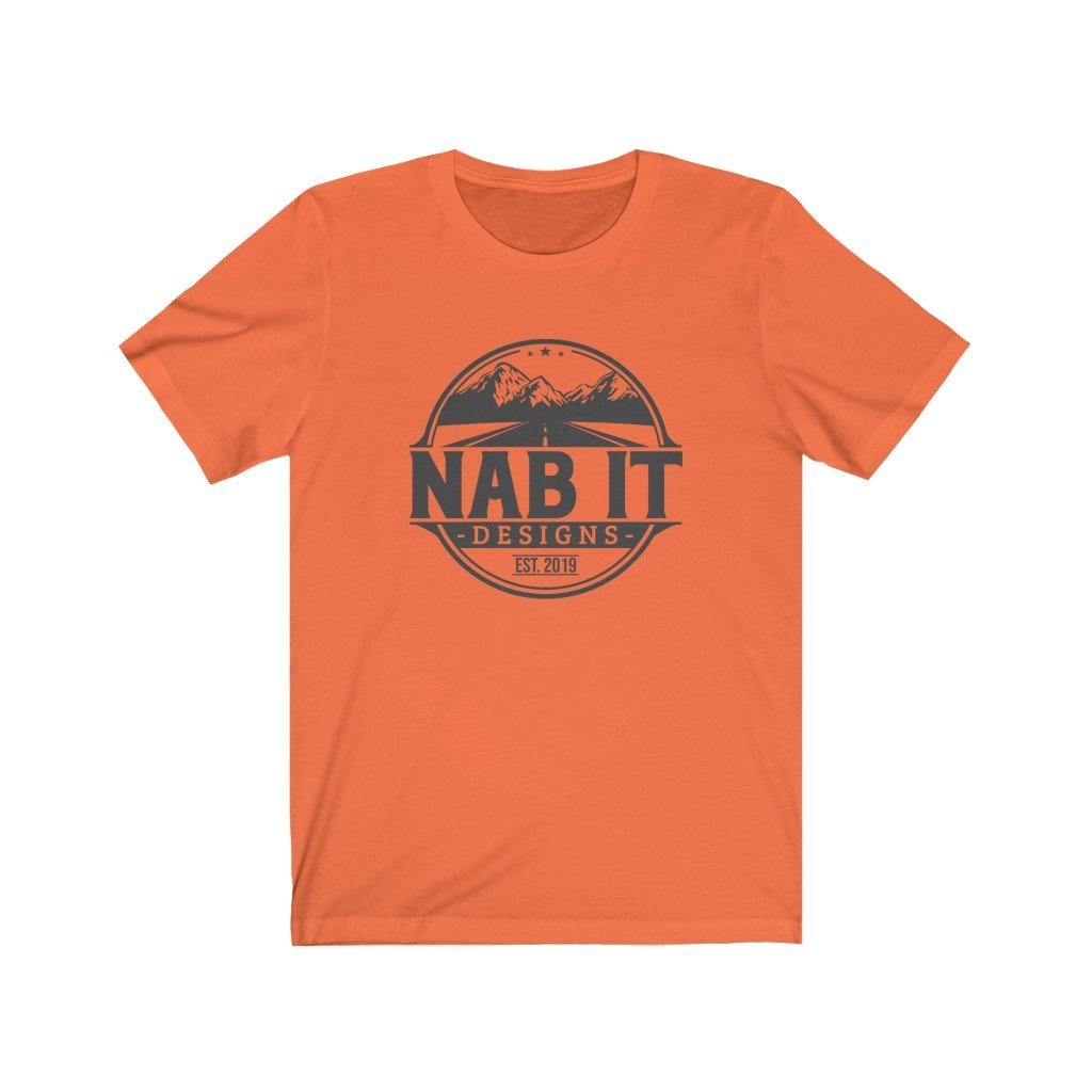 NAB It Tee (Dark Gray Logo) [Orange] NAB It Designs