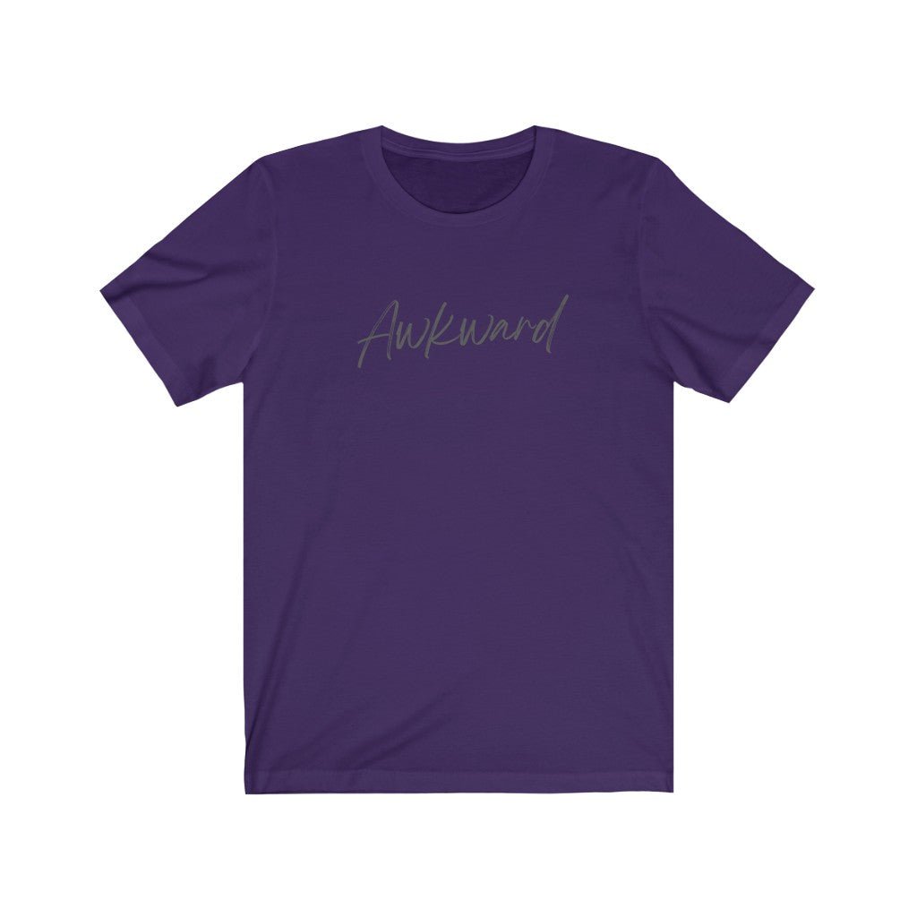 Awkward - Funny T-Shirt [Team Purple] NAB It Designs