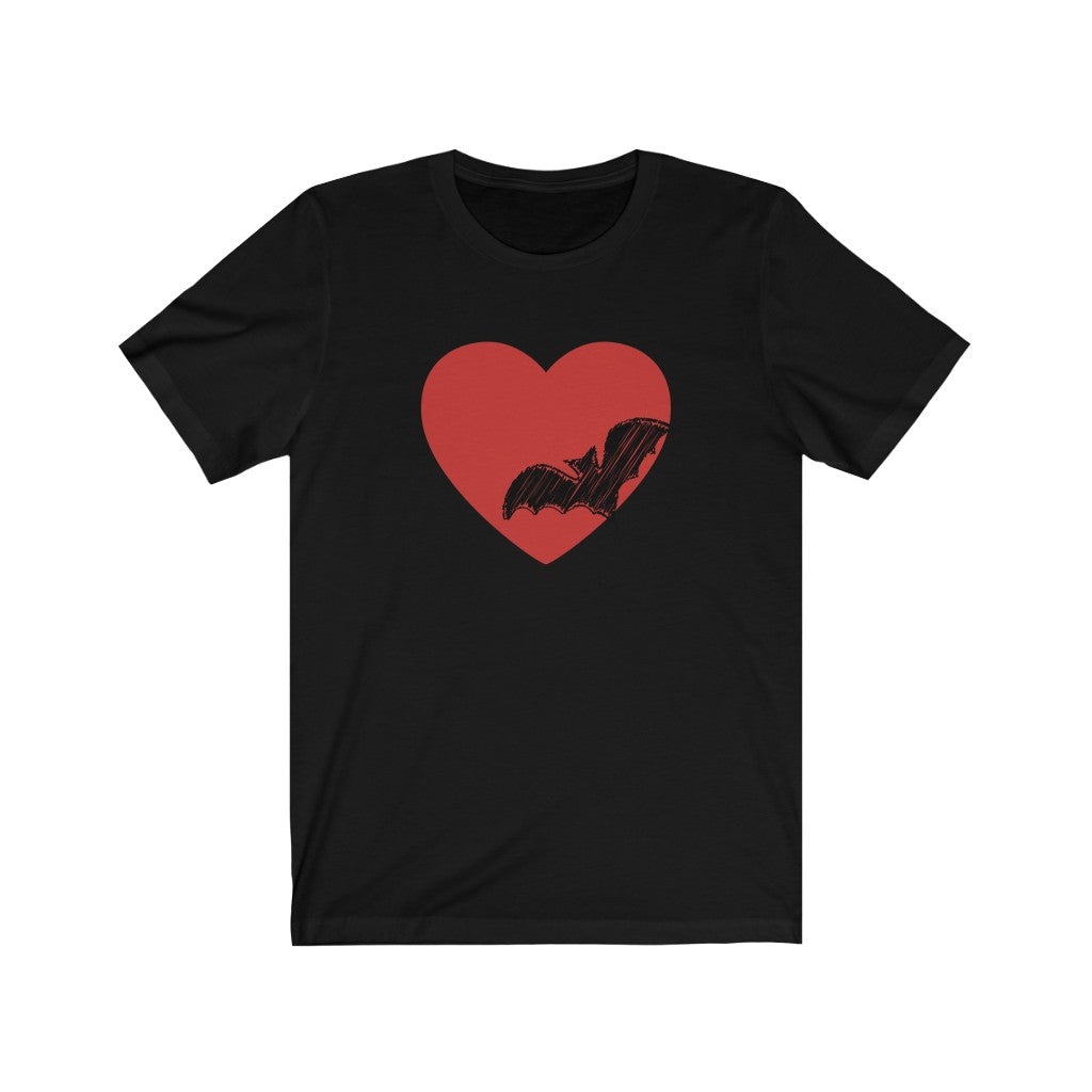 Batman Themed Valentine's Day T-shirt [Black] NAB It Designs