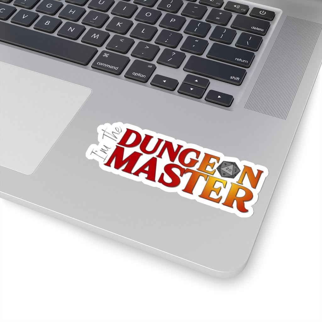 Dungeon Master, I'm The - Funny Dungeons & Dragons Sticker [4" × 4"] NAB It Designs
