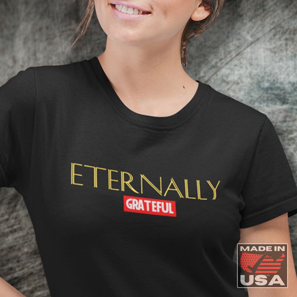 Eternally Grateful - Eternals-Themed T-Shirt (Unisex) [Black] NAB It Designs