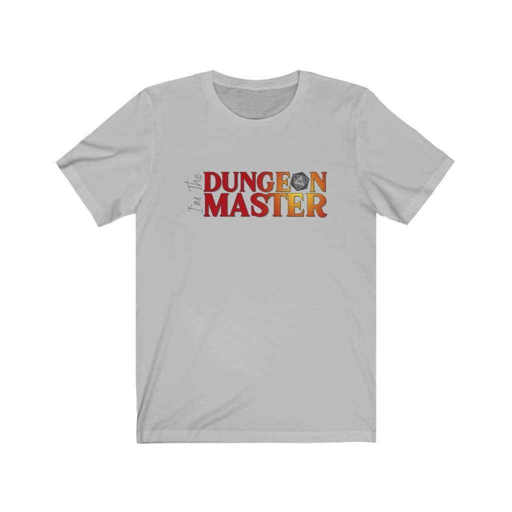 I'm The Dungeon Master - Funny Dungeons & Dragons T-Shirt (Unisex) [Ash] NAB It Designs