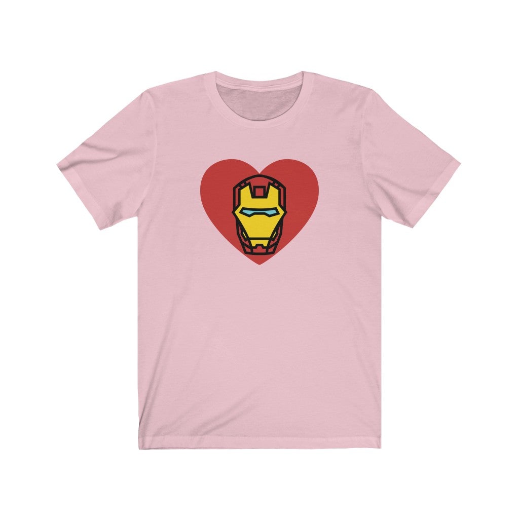 Iron Man Themed Valentine's Day T-shirt [Pink] NAB It Designs