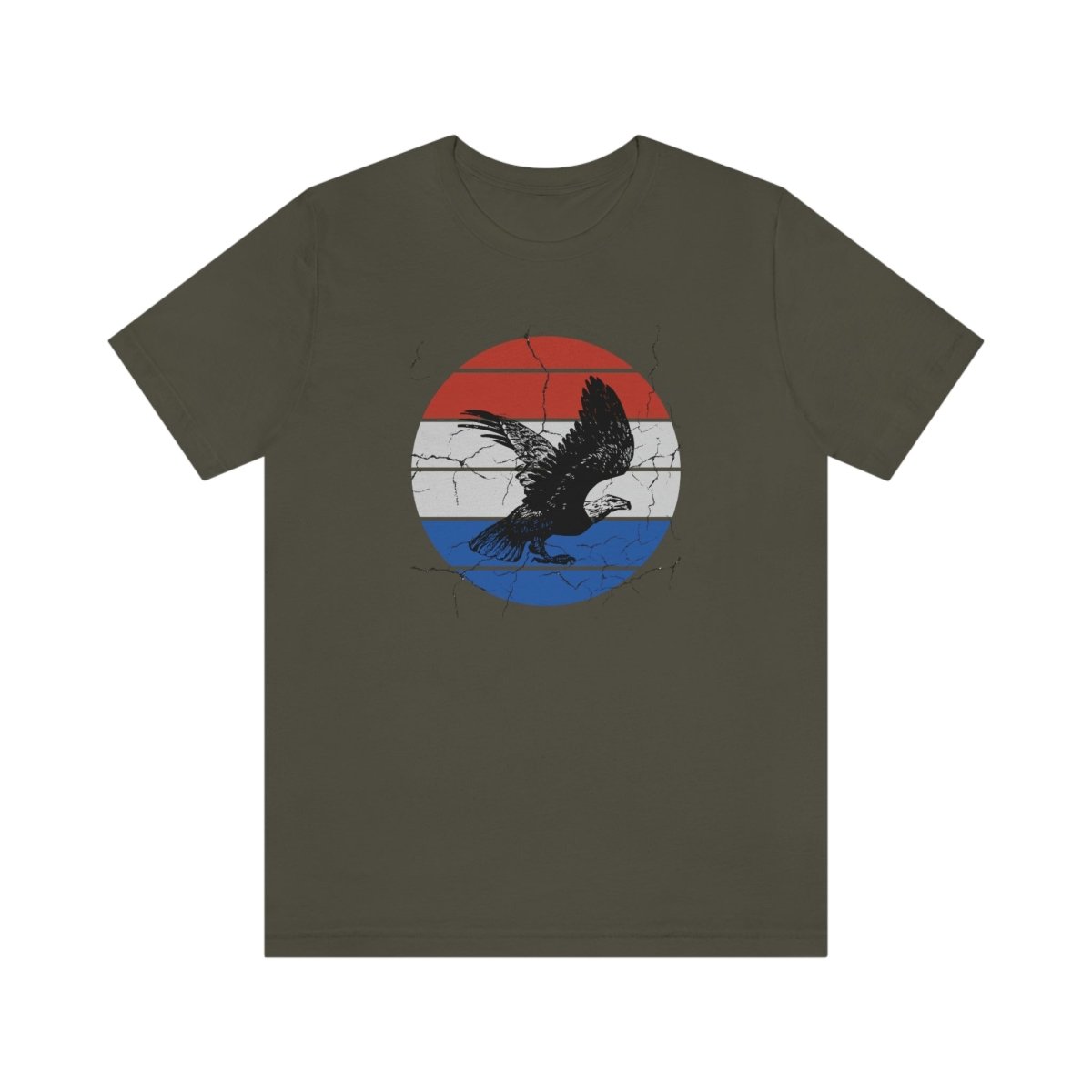Let Freedom Ring - Eagle T-shirt (Unisex) [Army] NAB It Designs