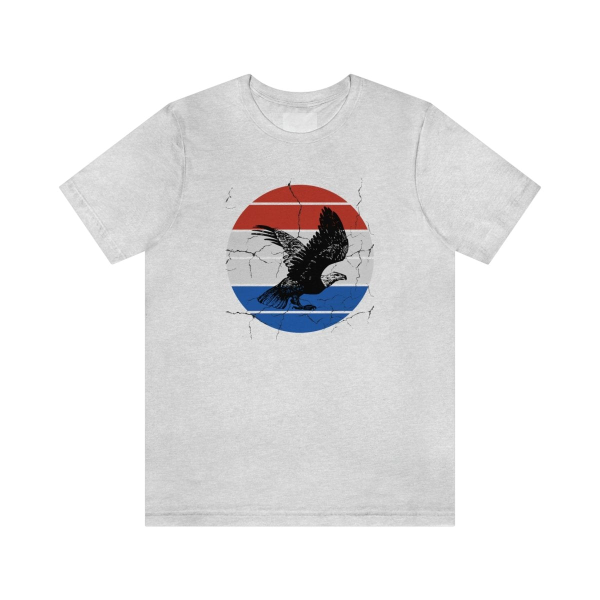 Let Freedom Ring - Eagle T-shirt (Unisex) [Ash] NAB It Designs
