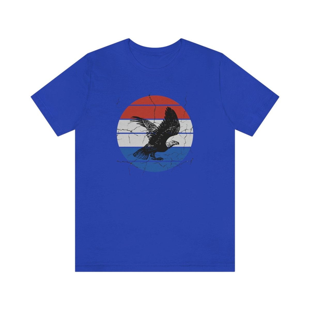 Let Freedom Ring - Eagle T-shirt (Unisex) [True Royal] NAB It Designs
