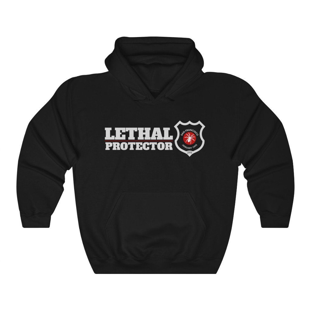 Lethal Protector - Venom Hooded Sweatshirt (Unisex) [Black] NAB It Designs