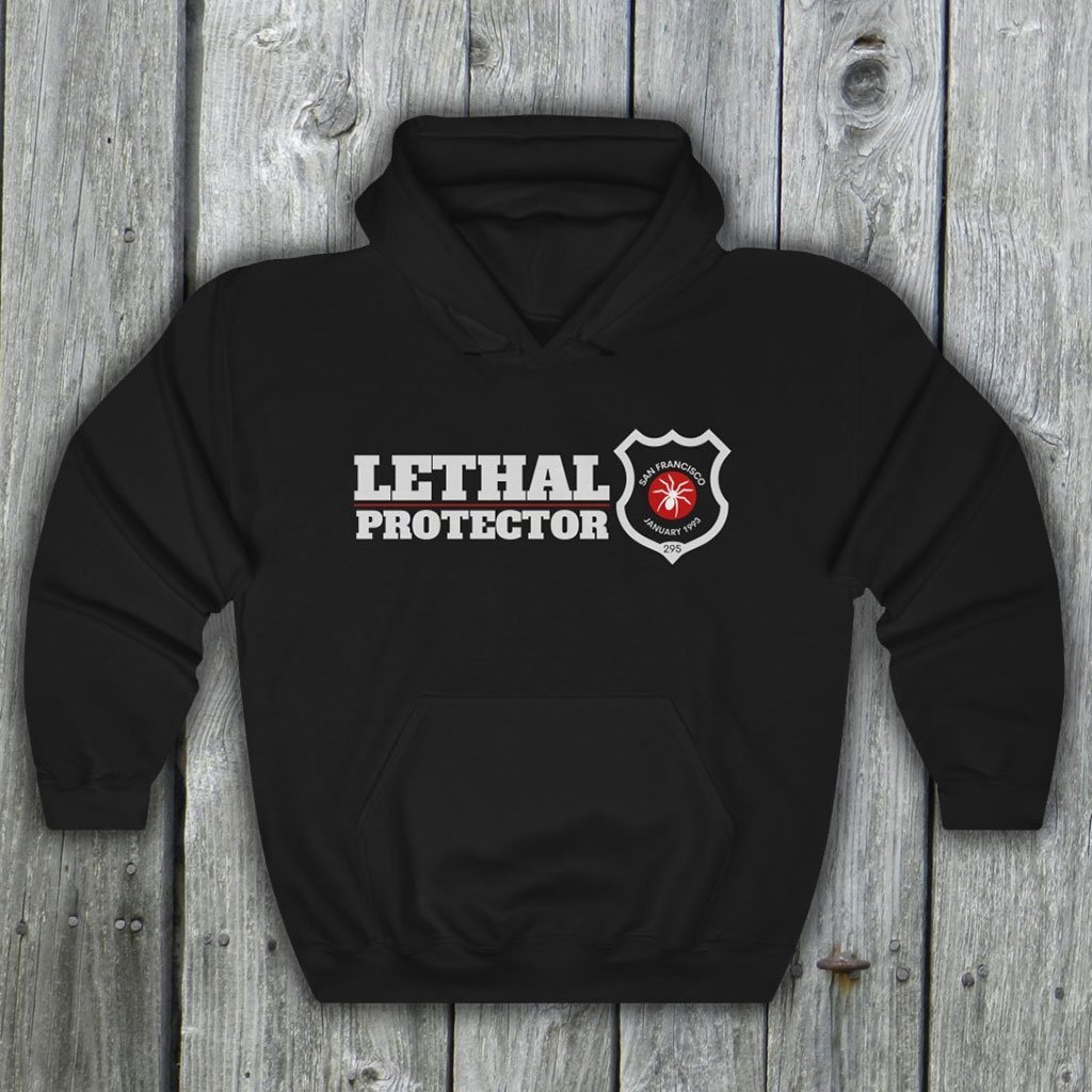Lethal Protector - Venom Hooded Sweatshirt (Unisex) [Black] NAB It Designs