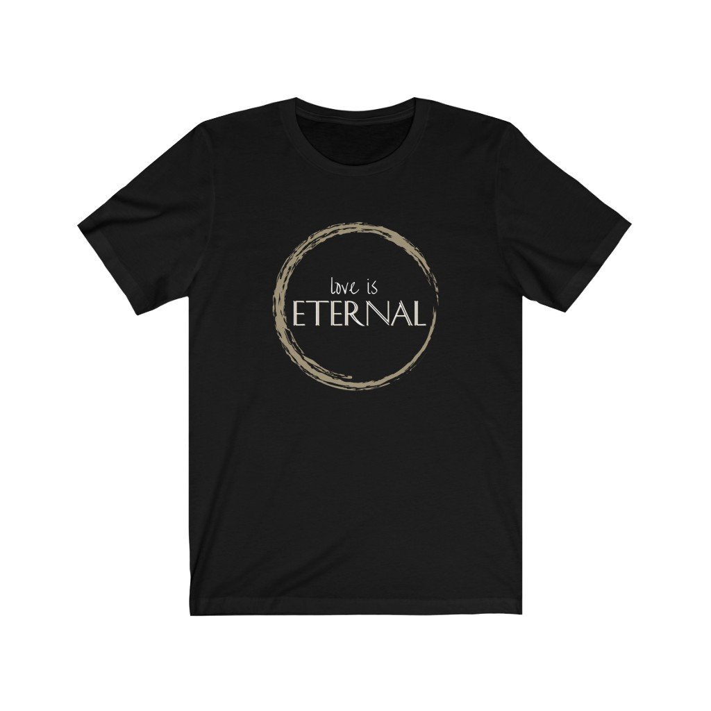 Love Is Eternal - Eternals-Themed T-Shirt (Unisex) [Black] NAB It Designs