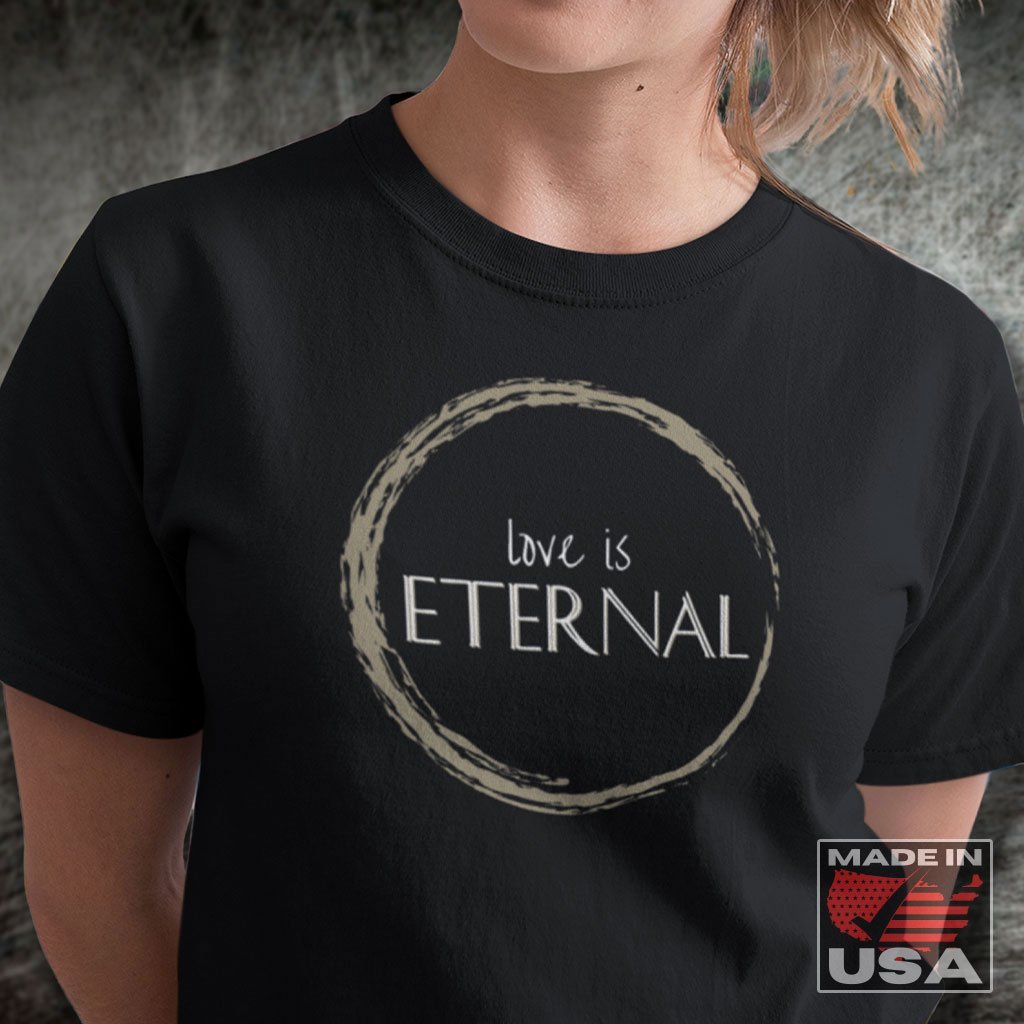 Love Is Eternal - Eternals-Themed T-Shirt (Unisex) [Black] NAB It Designs