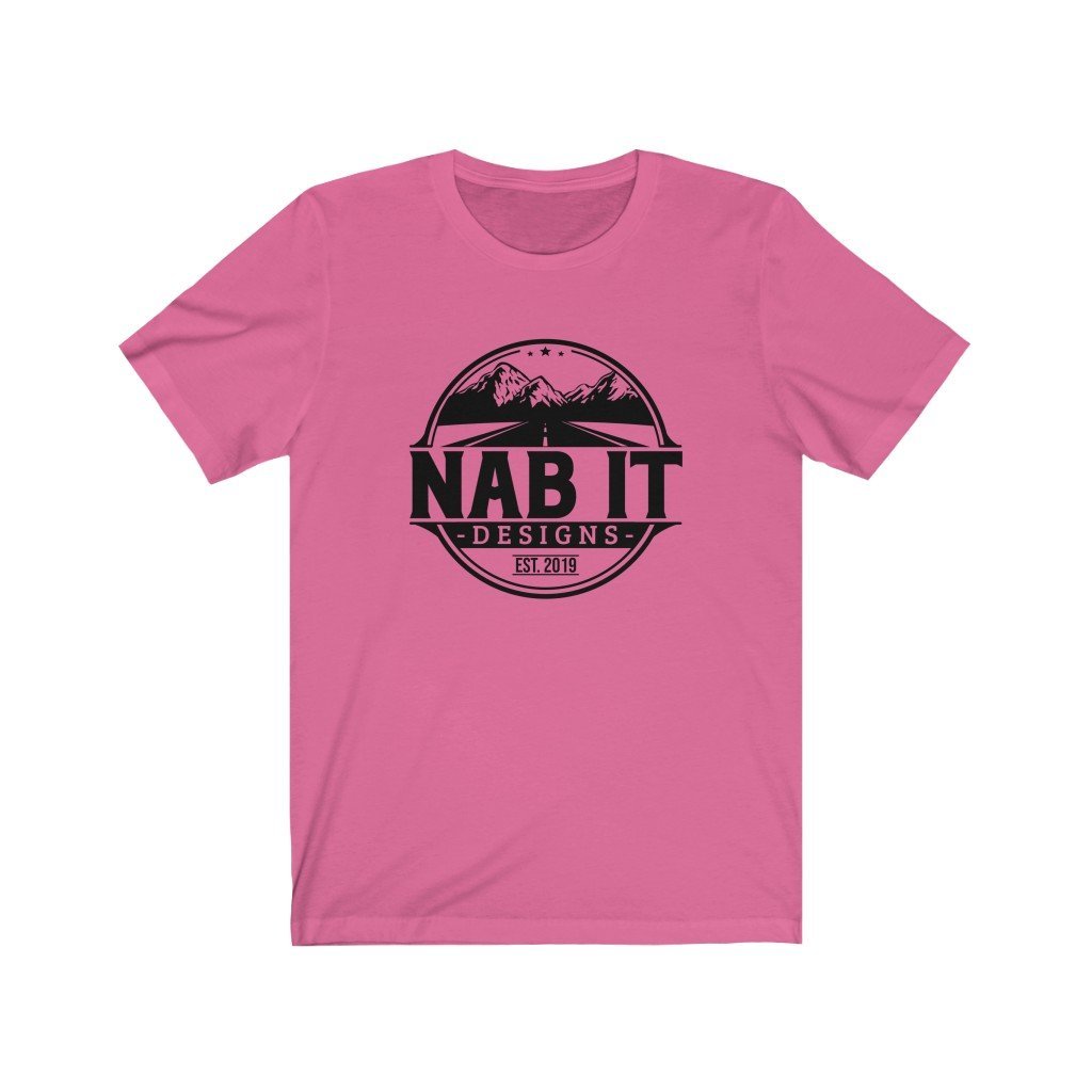 NAB It Tee (Black Logo) [Charity Pink] NAB It Designs