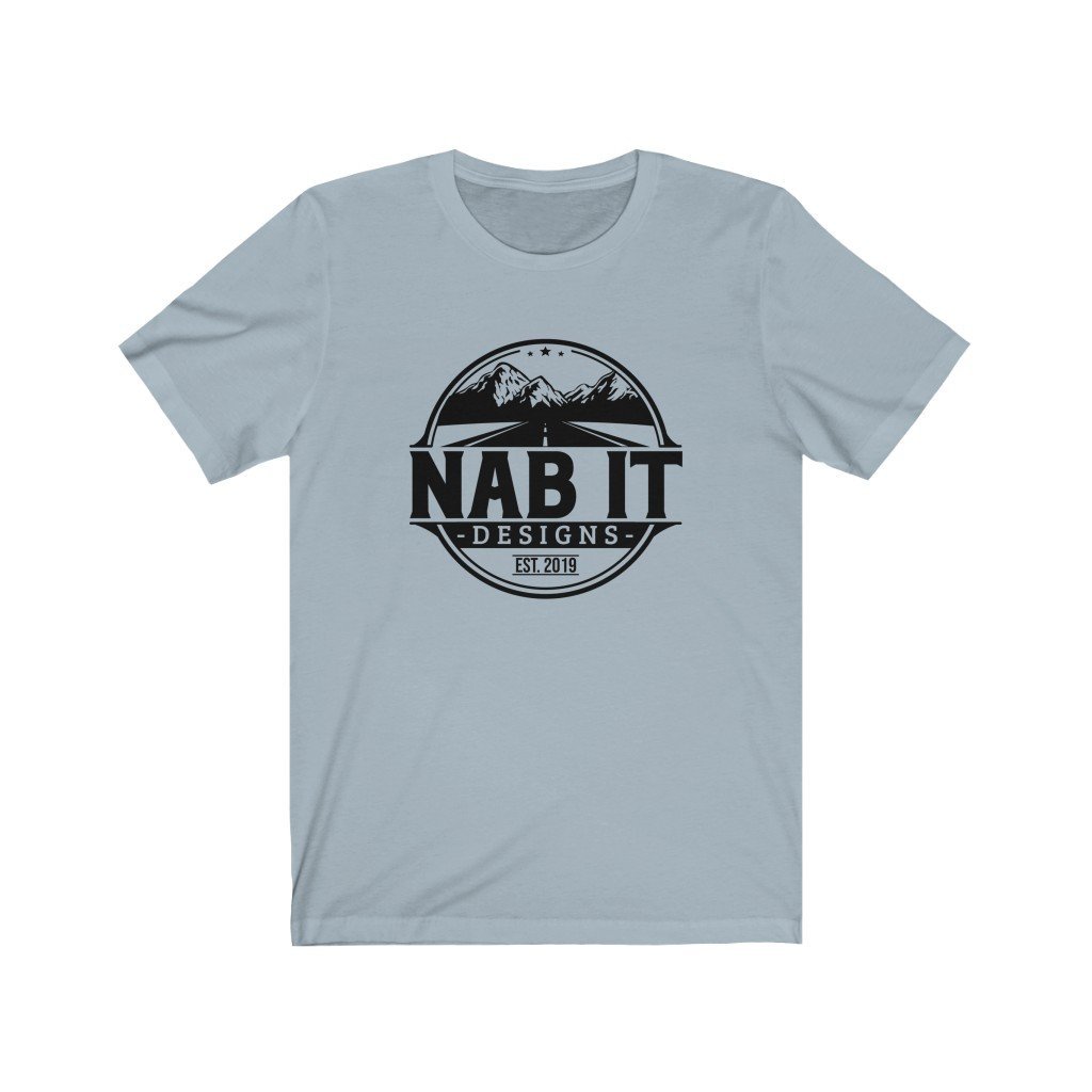 NAB It Tee (Black Logo) [Light Blue] NAB It Designs