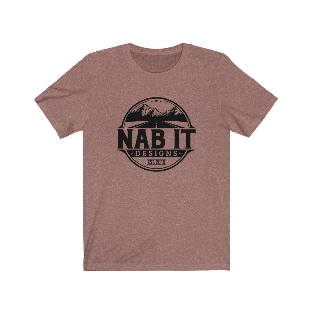 NAB It Tee (Black Logo) [Heather Mauve] NAB It Designs