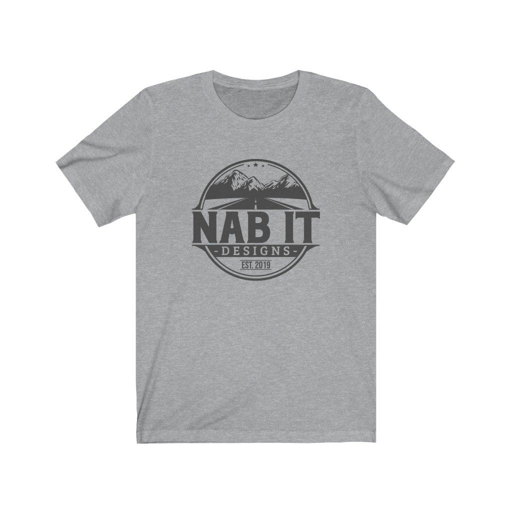 NAB It Tee (Dark Gray Logo) [Athletic Heather] NAB It Designs