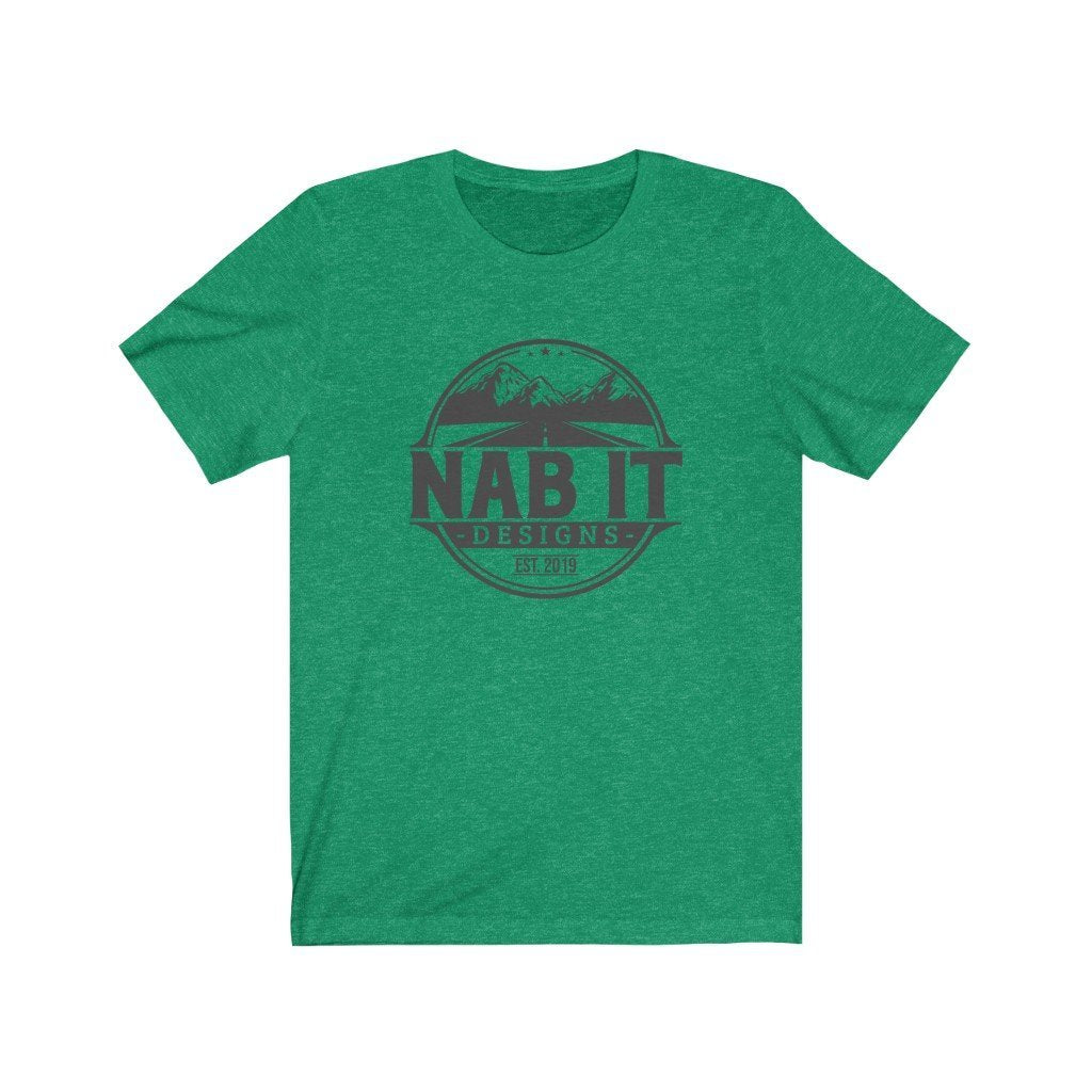 NAB It Tee (Dark Gray Logo) [Heather Kelly] NAB It Designs