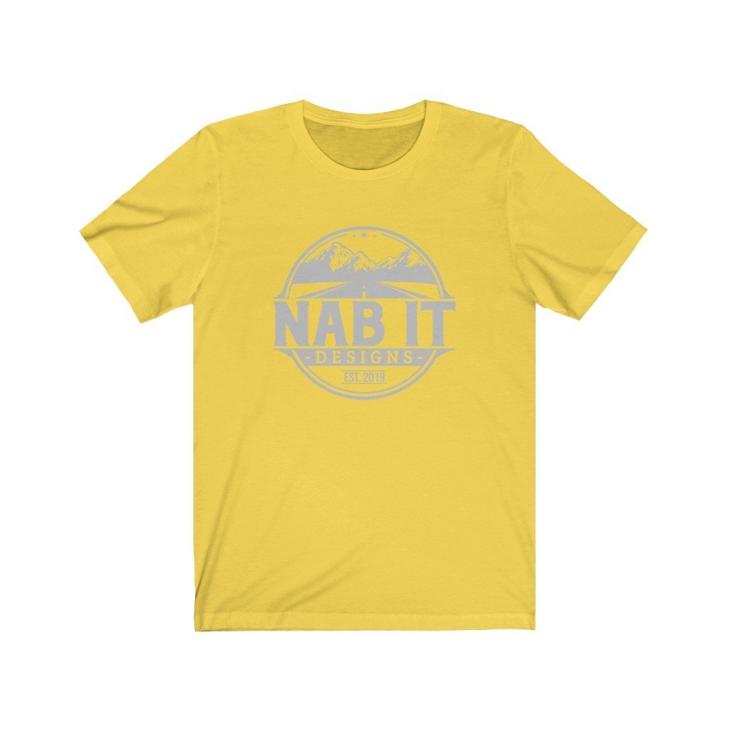 NAB It Tee (Light Gray Logo) [Yellow] NAB It Designs