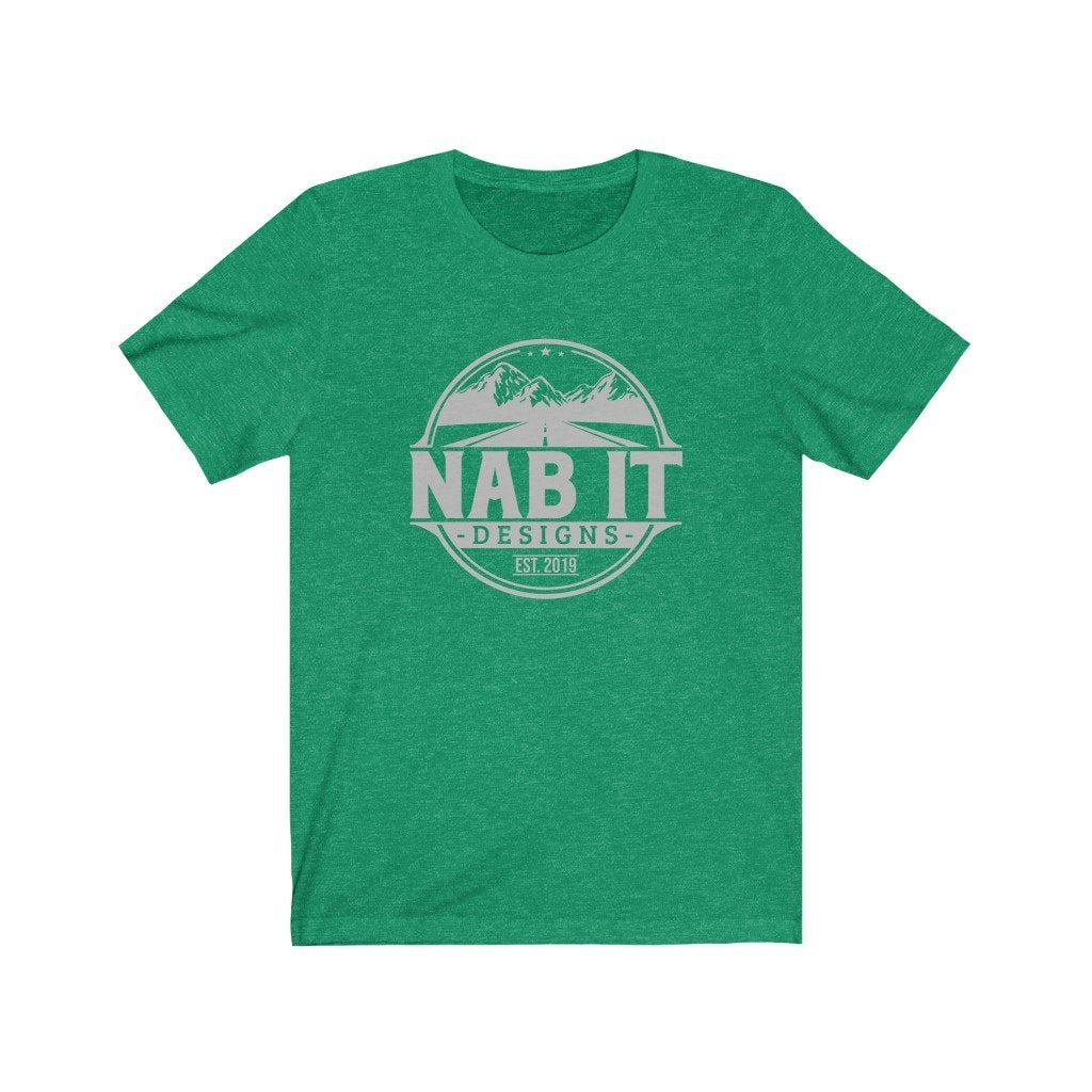 NAB It Tee (Light Gray Logo) [Heather Kelly] NAB It Designs