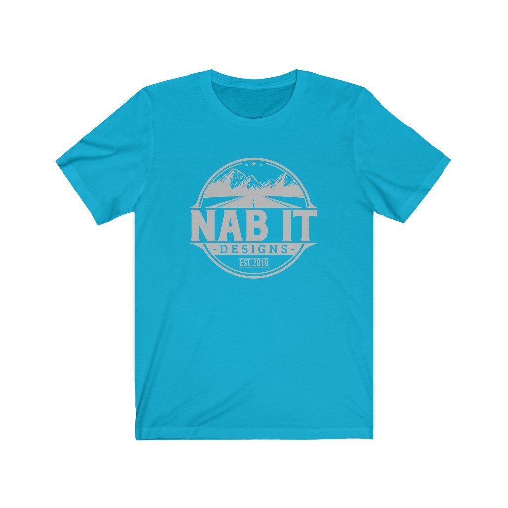 NAB It Tee (Light Gray Logo) [Turquoise] NAB It Designs