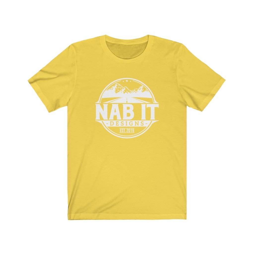 NAB It Tee (White Logo) [Yellow] NAB It Designs