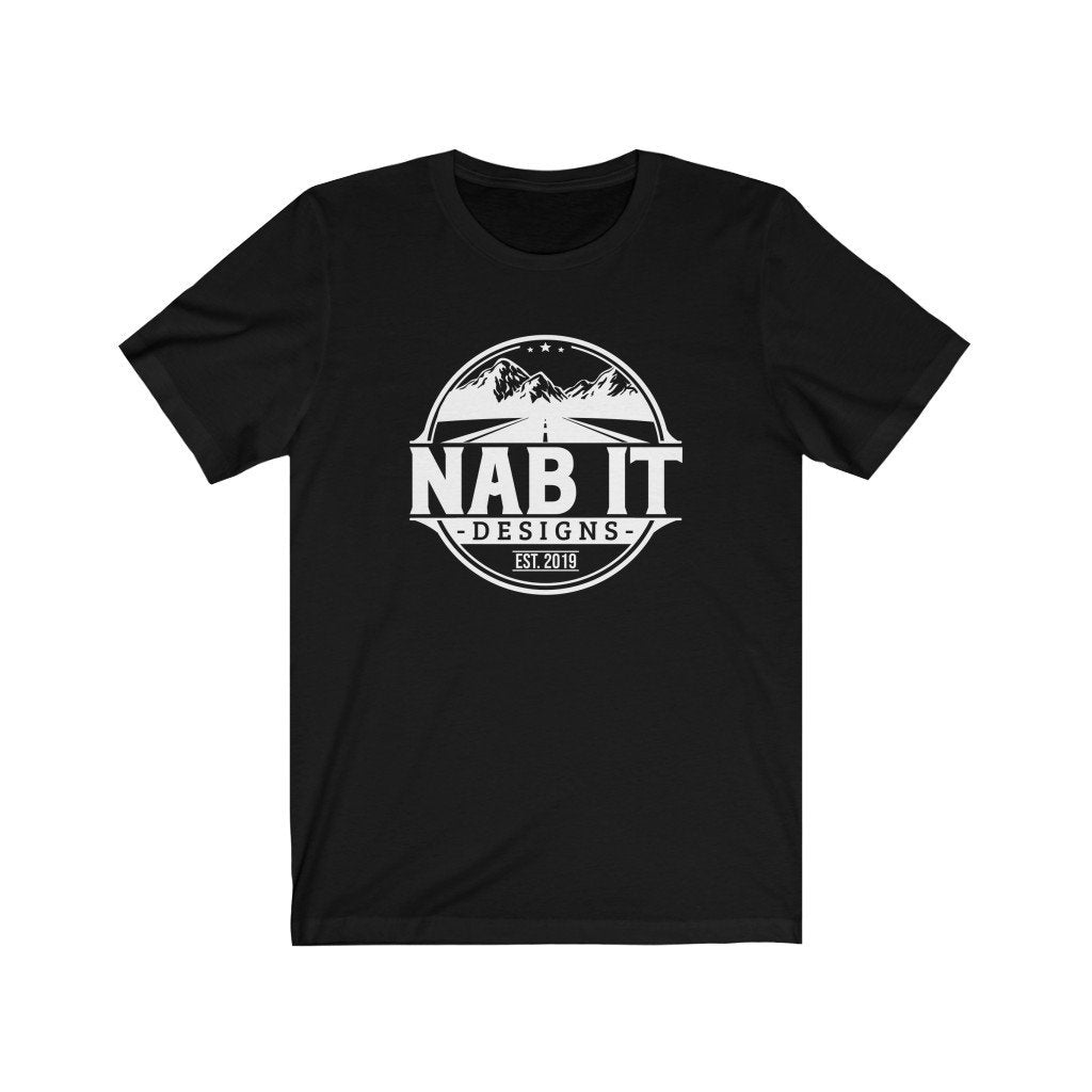 NAB It Tee (White Logo) [Black] NAB It Designs
