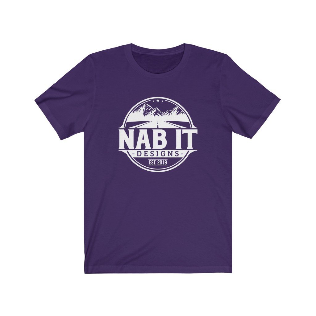 NAB It Tee (White Logo) [Team Purple] NAB It Designs