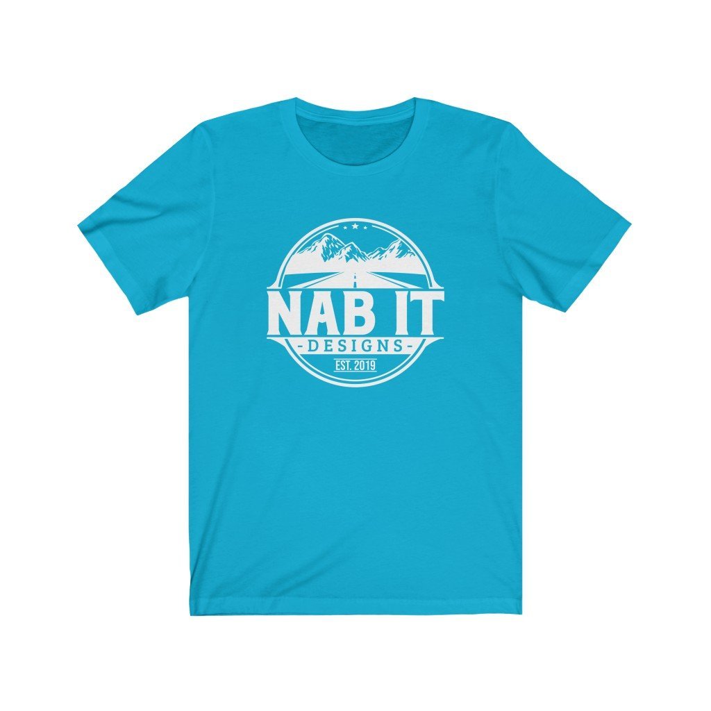 NAB It Tee (White Logo) [Turquoise] NAB It Designs