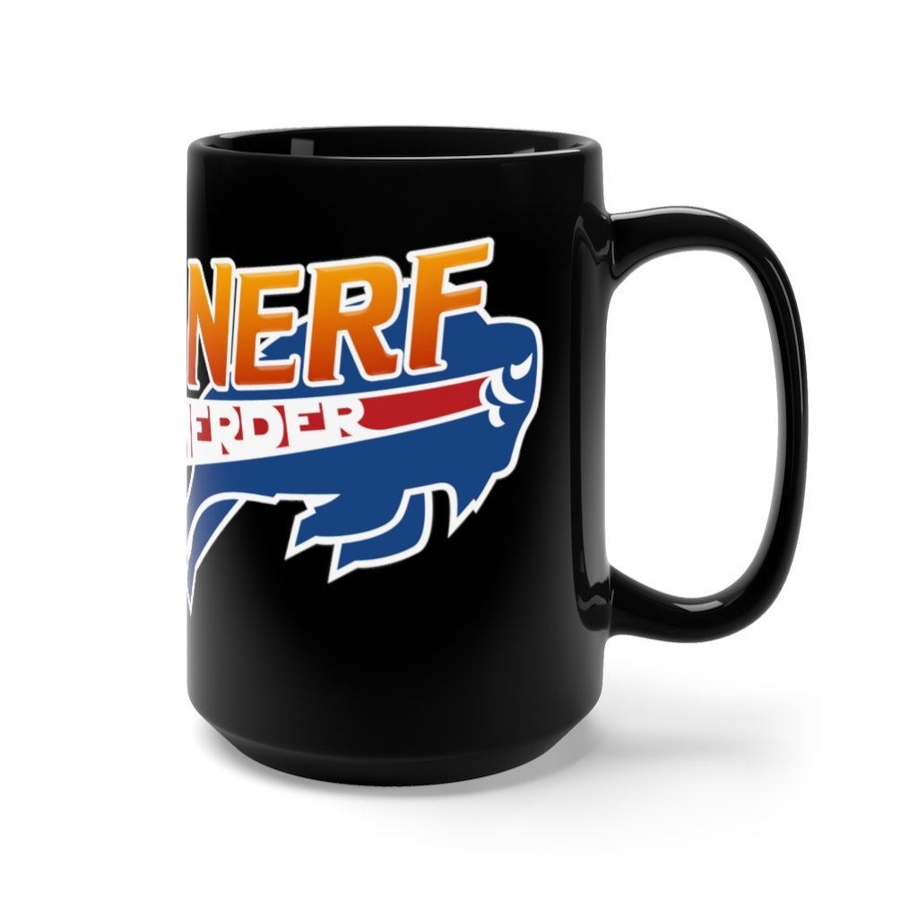 Nerf Herder - Funny Star Wars Coffee Mug 15 oz, Black [15oz] NAB It Designs