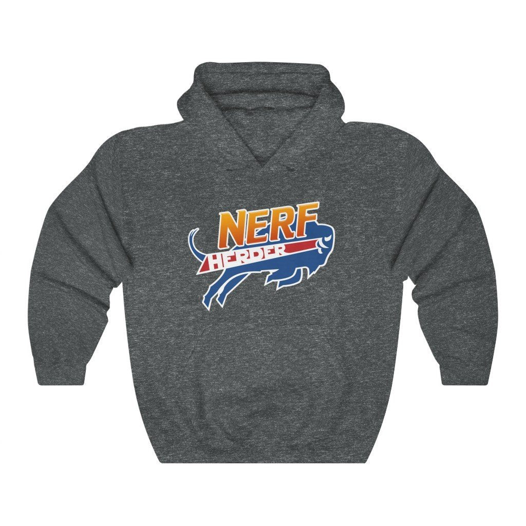 Nerf Herder - Funny Star Wars Hooded Sweatshirt (Unisex) [Dark Heather] NAB It Designs