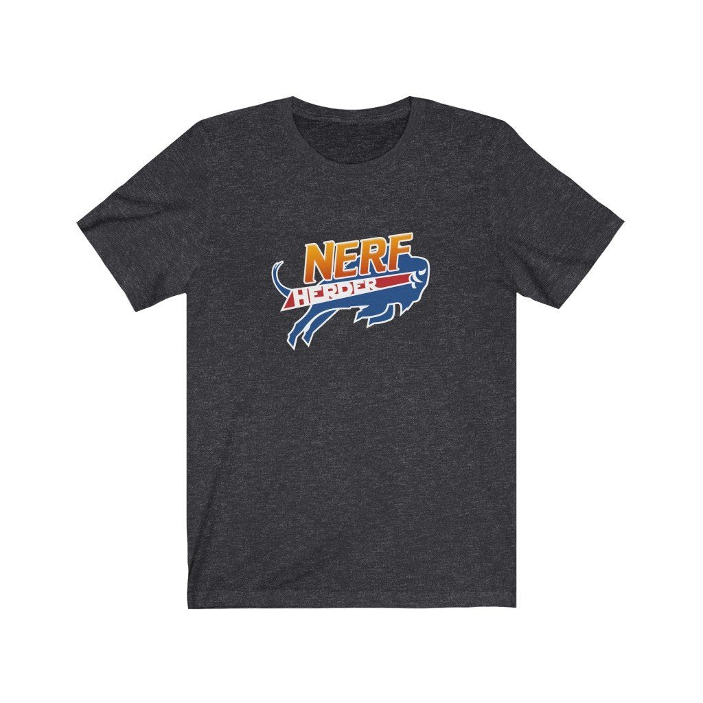 Nerf Herder - Funny Star Wars T-Shirt (Unisex) [Dark Grey Heather] NAB It Designs