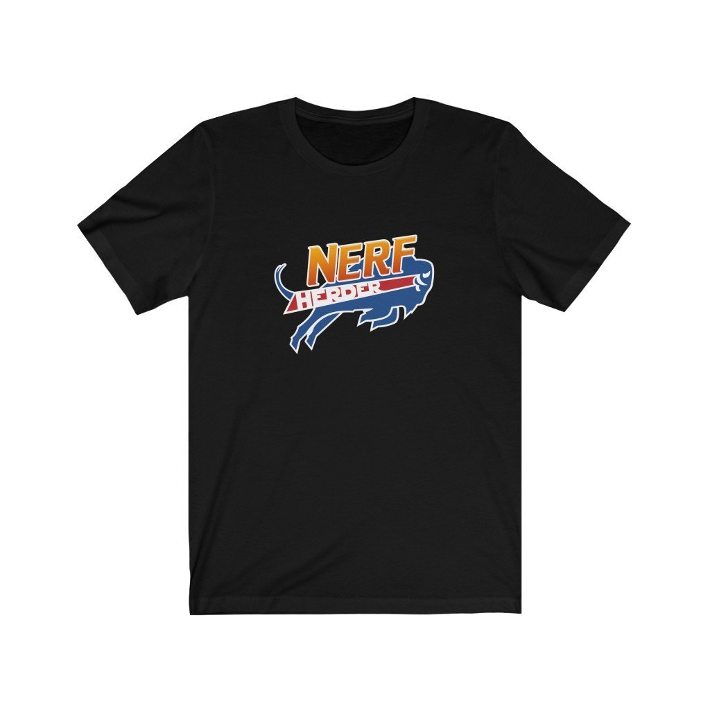 Nerf Herder - Funny Star Wars T-Shirt (Unisex) [Black] NAB It Designs