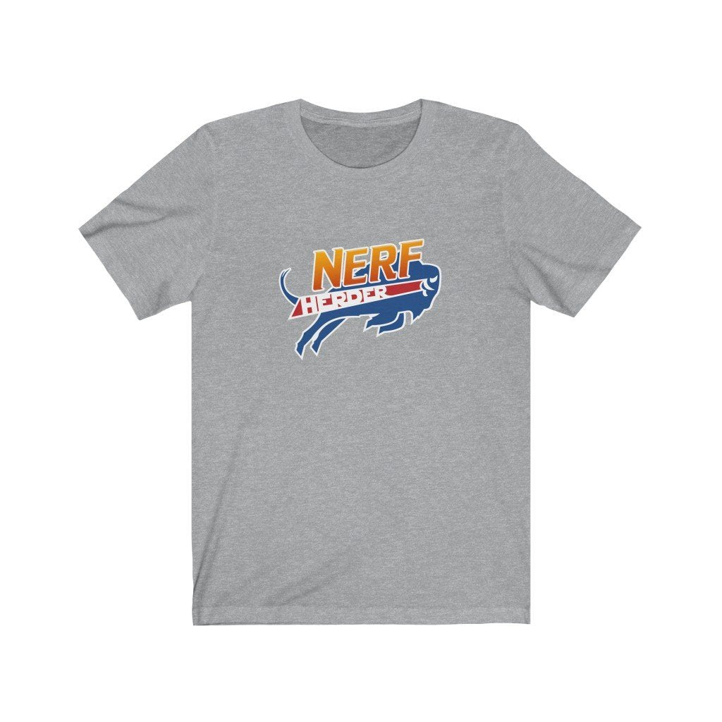 Nerf Herder - Funny Star Wars T-Shirt (Unisex) [Athletic Heather] NAB It Designs