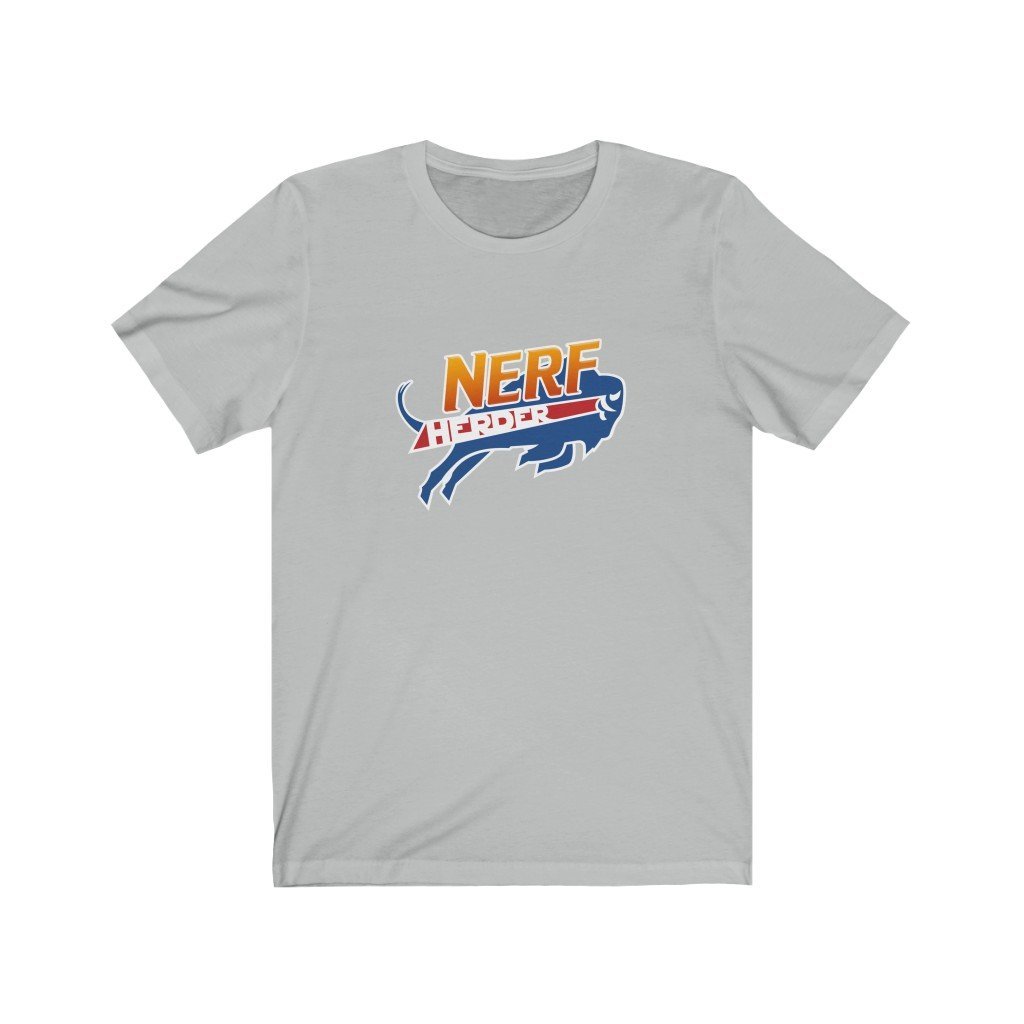 Nerf Herder - Funny Star Wars T-Shirt (Unisex) [Ash] NAB It Designs