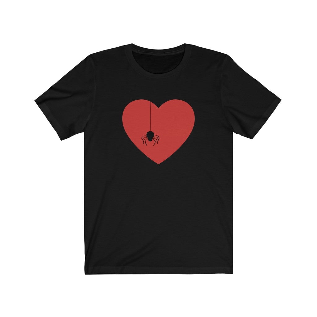 Spiderman Themed Valentine's Day T-shirt [Black] NAB It Designs
