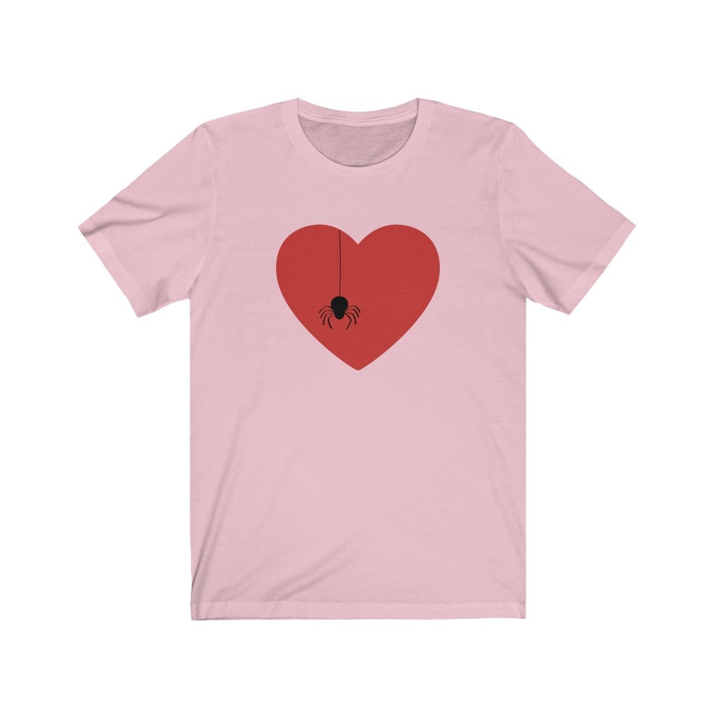 Spiderman Themed Valentine's Day T-shirt [Pink] NAB It Designs
