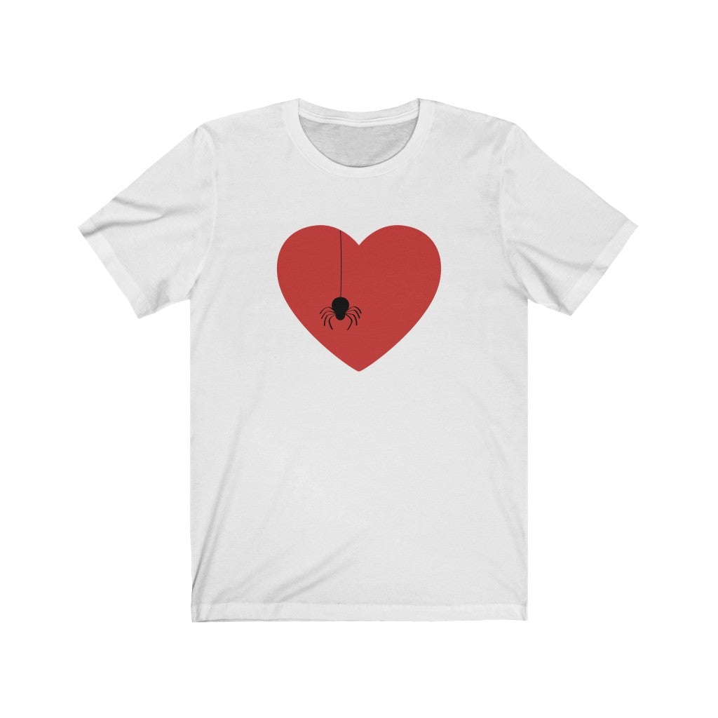 Spiderman Themed Valentine's Day T-shirt [White] NAB It Designs