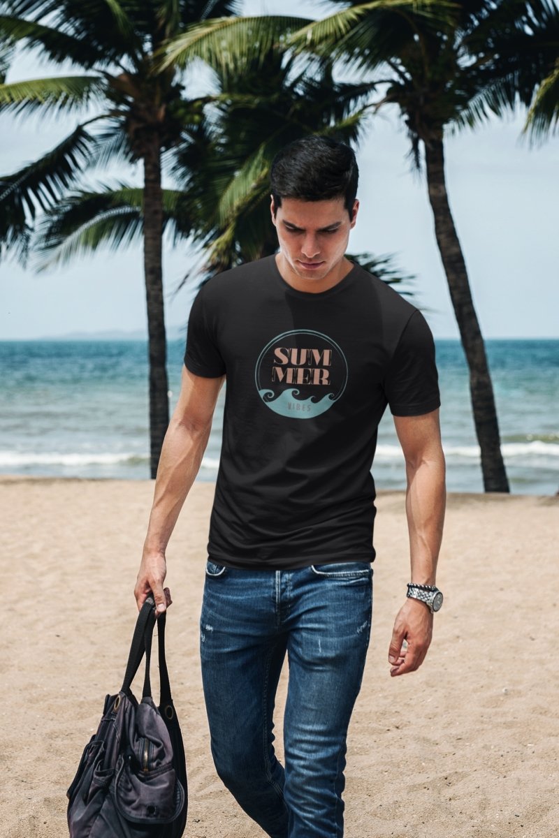 Summer Vibes - Unisex T-Shirt [Aqua] NAB It Designs