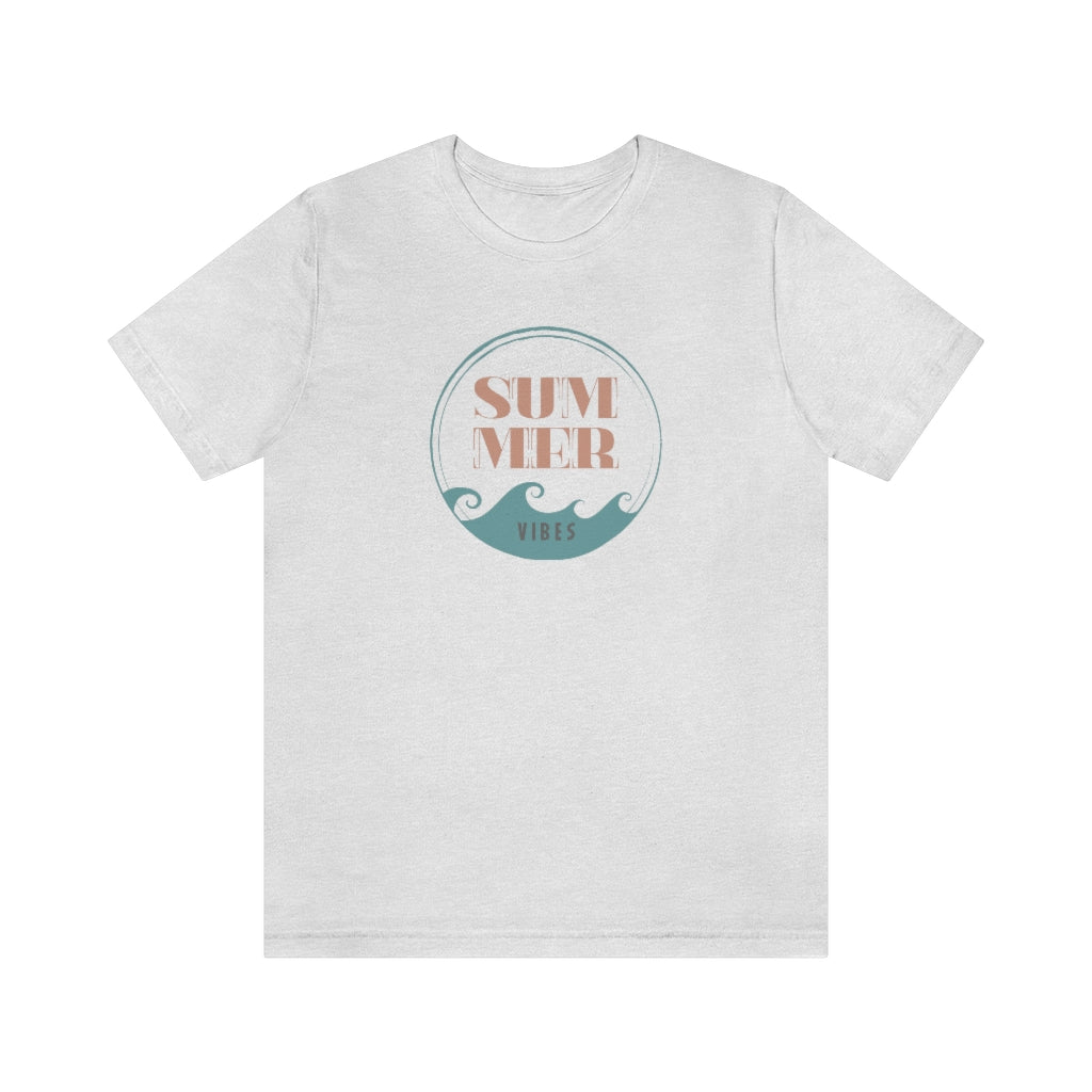 Summer Vibes - Unisex T-Shirt [Ash] NAB It Designs