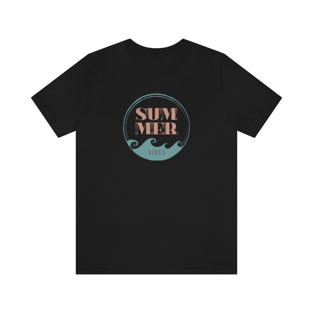Summer Vibes - Unisex T-Shirt [Black] NAB It Designs
