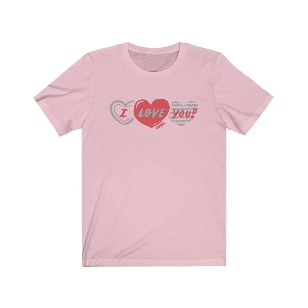 Valentine's Day - I Love You 3000 - T-shirt [Pink] NAB It Designs