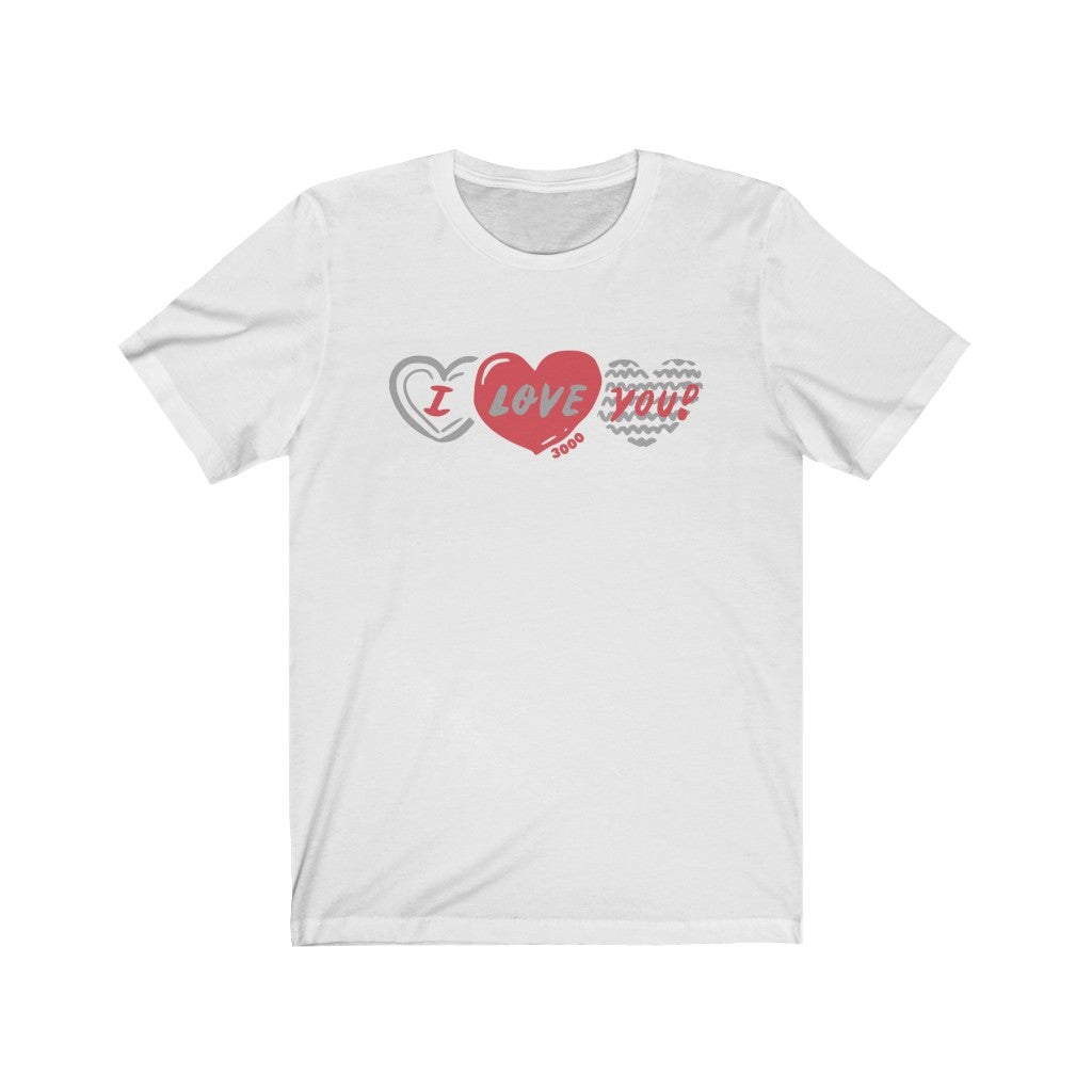 Valentine's Day - I Love You 3000 - T-shirt [White] NAB It Designs